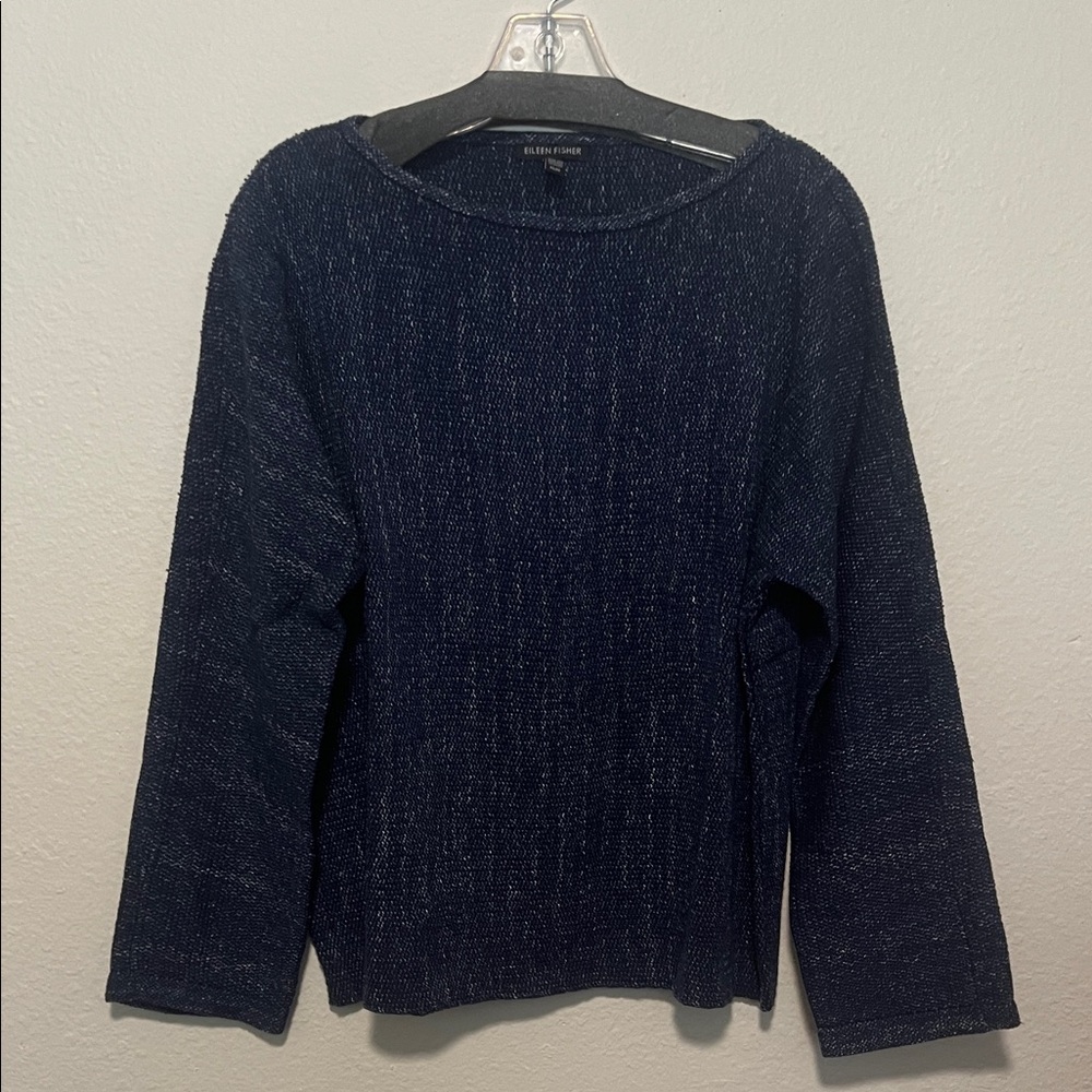 Eileen Fisher Navy Blue Sweater